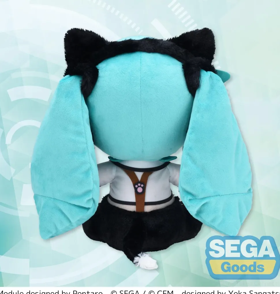 Hatsune Miku: Project DIVA Arcade Future Tone Hatsune Miku: Kitty Cat Ver. Fuwapuchi Plushie LL