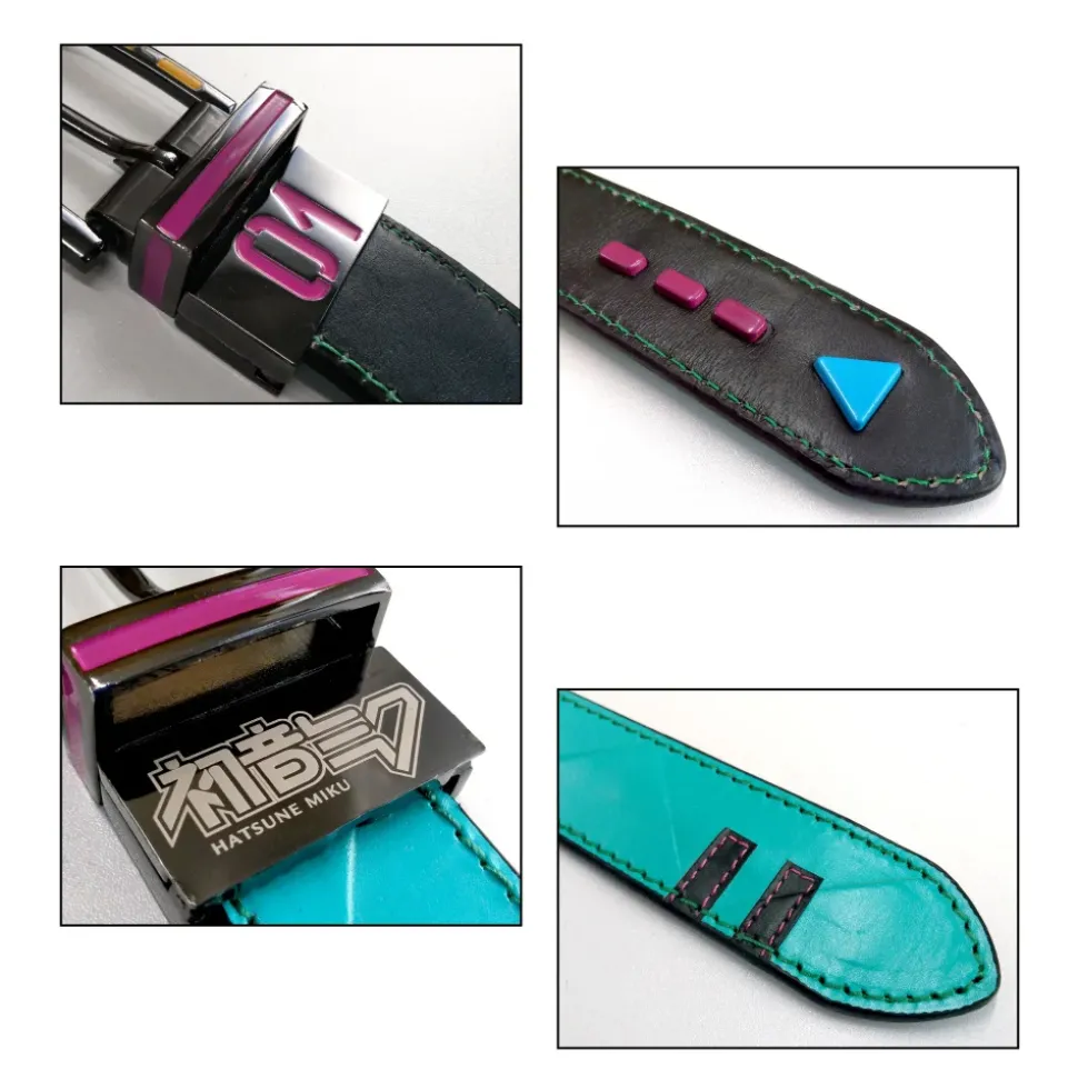 Hatsune Miku Reversible Leather Belt w/ Bonus