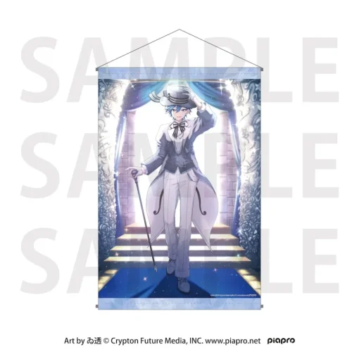 Hatsune Miku Symphony Collaboration Cafe After Party in Yokohama B2 Tapestry Kaito