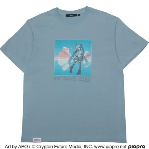 Hatsune Miku T-Shirt Art by APO+