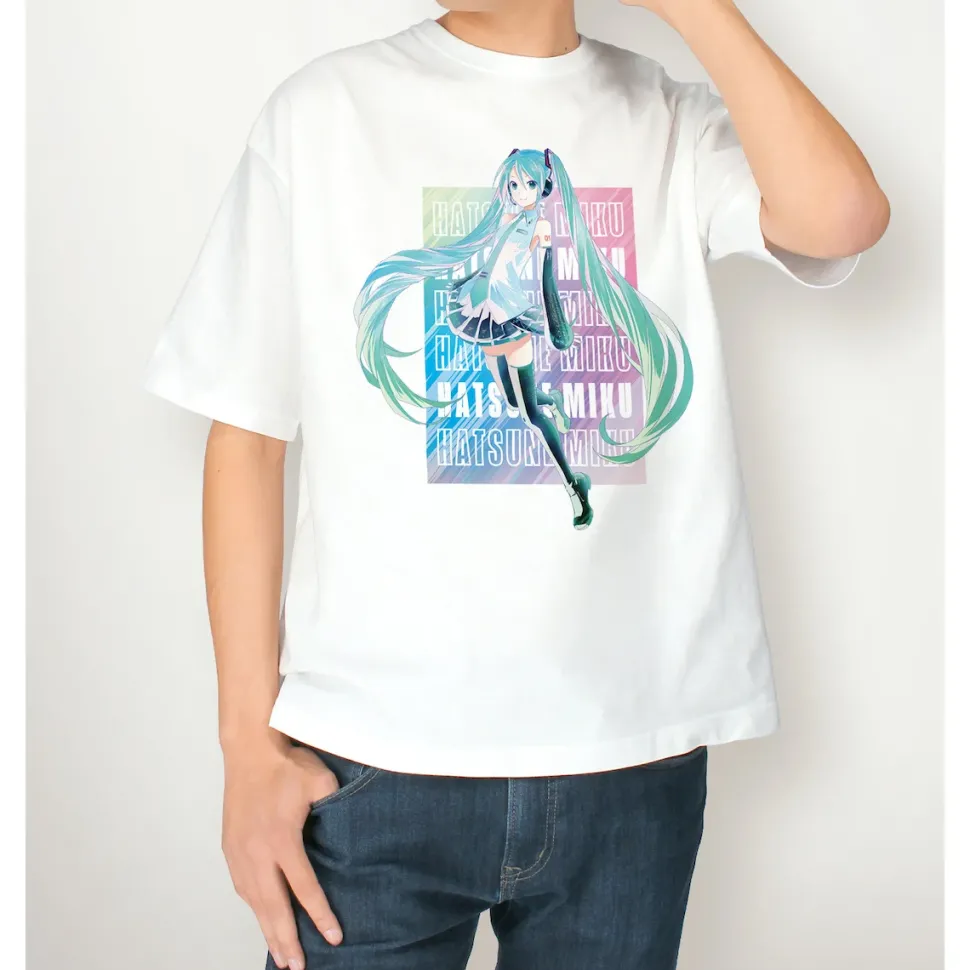 Hatsune Miku V3 Ani-Art Unisex Big Silhouette T-Shirt Vol. 3