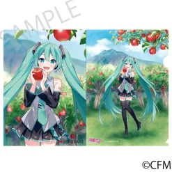 Hatsune Miku x Hirosaki Apple Clear File Folder Art by Asagao Minoru