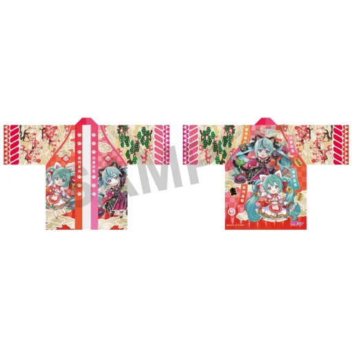 Hatsune Miku x Lucky Cat Good Luck Happi Coat Art by Rassu