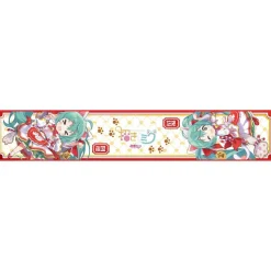 Hatsune Miku x Maneki Neko Collaboration Maneki Miku Muffler Towel