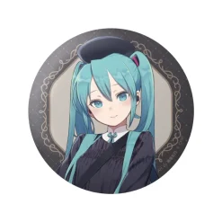 Hatsune Miku x SOLWA Bit Big Tin Badge & Sticker Set