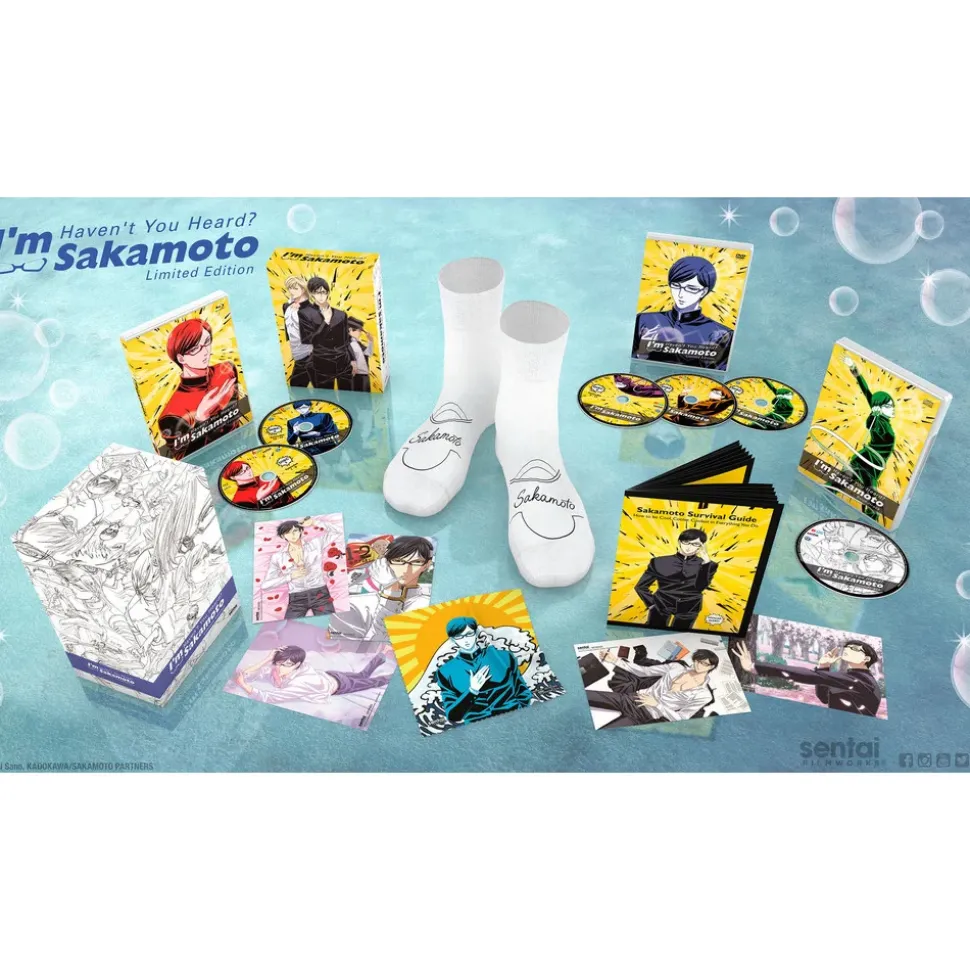 Haven't You Heard? I'm Sakamoto Premium Edition Box Set Blu-ray/DVD Combo Pack