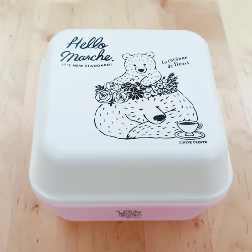 Hello Marche Botanical Series Square Lunch Box
