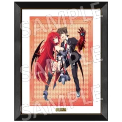 High School DxD Original Reproduction Art Print Issei & Rias