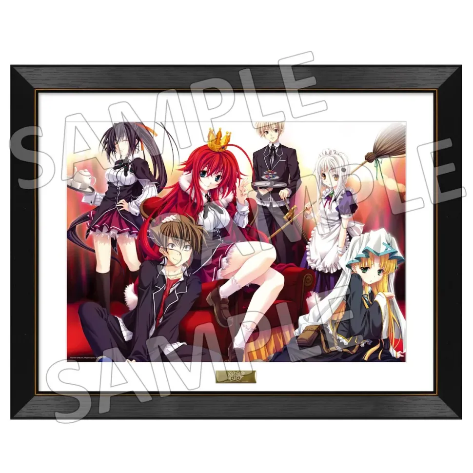 High School DxD Original Reproduction Art Print Group
