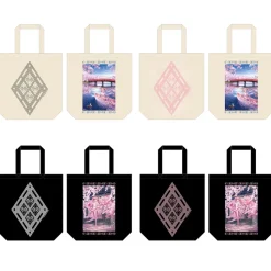 Hirosaki Cherry Blossom Festival 2022 x Sakura Miku Kogin.net Collab Tsugaru Kogin Embroidery Tote Bag