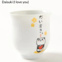 Hitokoto Animal Tea Cups (Panda)