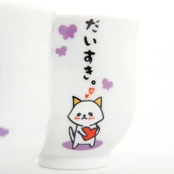Hitokoto Animal Tea Cups (Cat)