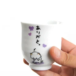 Hitokoto Animal Tea Cups (Cat)
