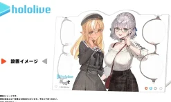 hololive Collaboration Shirogane Noel & Shiranui Flare Glasses Stand