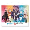 hololive English x Anime EXPO Lite 2021 B2-Size Tapestry