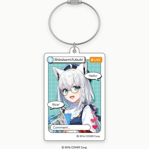 hololive Meet Livestream-style Acrylic Keychain