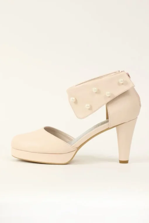 Honey Salon Collared Pumps