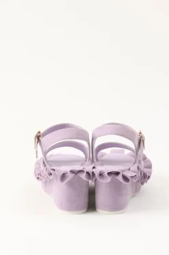 Honey Salon Frilly Sandals (Lavender)