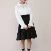 Honey Salon Fur Combi Skirt