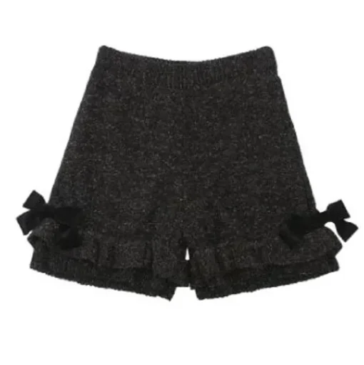 Honey Salon Lamé Knit Shorts