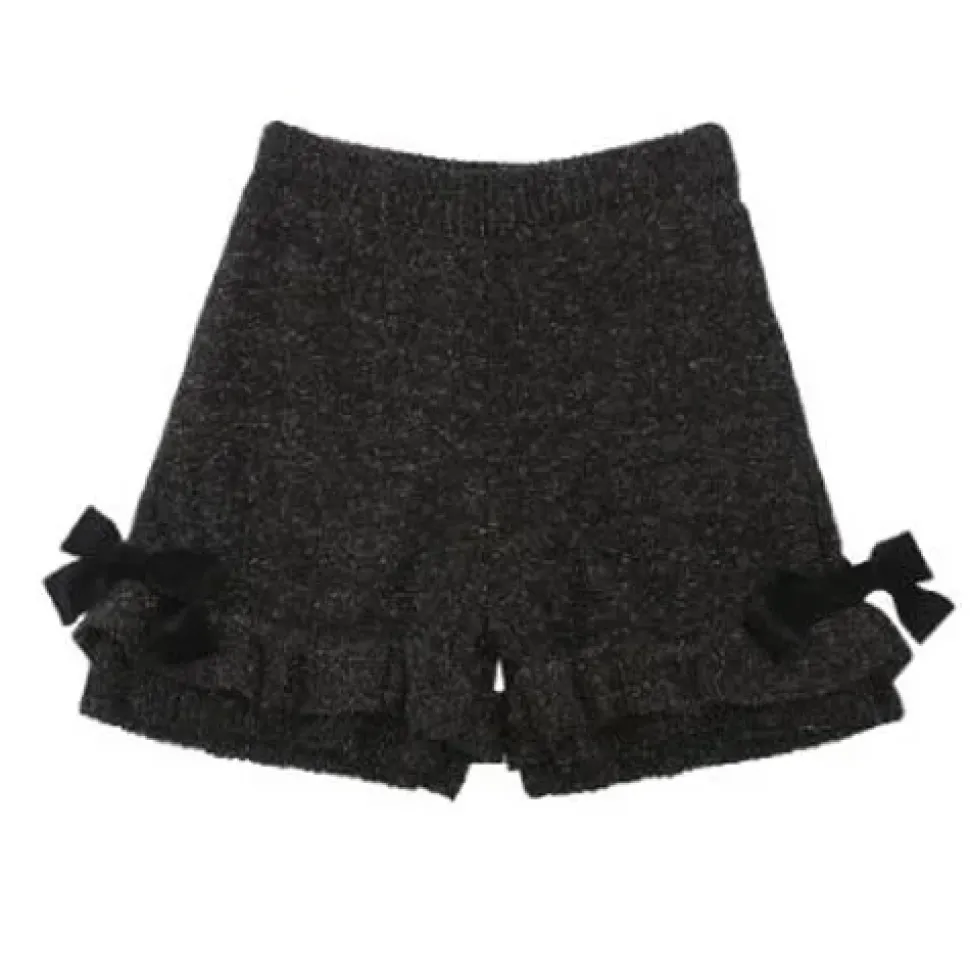 Honey Salon Lamé Knit Shorts
