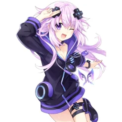 Hyperdimension Neptunia -Festival Full of Nep Nep- Blu-ray First Limited Edition w/ Dimensional Traveler Neptune: Generator Unit Ver. 1/7 Scale Figure & Shooting Game Top Nep