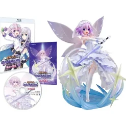 Hyperdimension Neptunia: Hidamari no Little Purple Blu-ray First Limited Edition w/ Neptunia Little Purple Ver. 1/7 Scale Figure