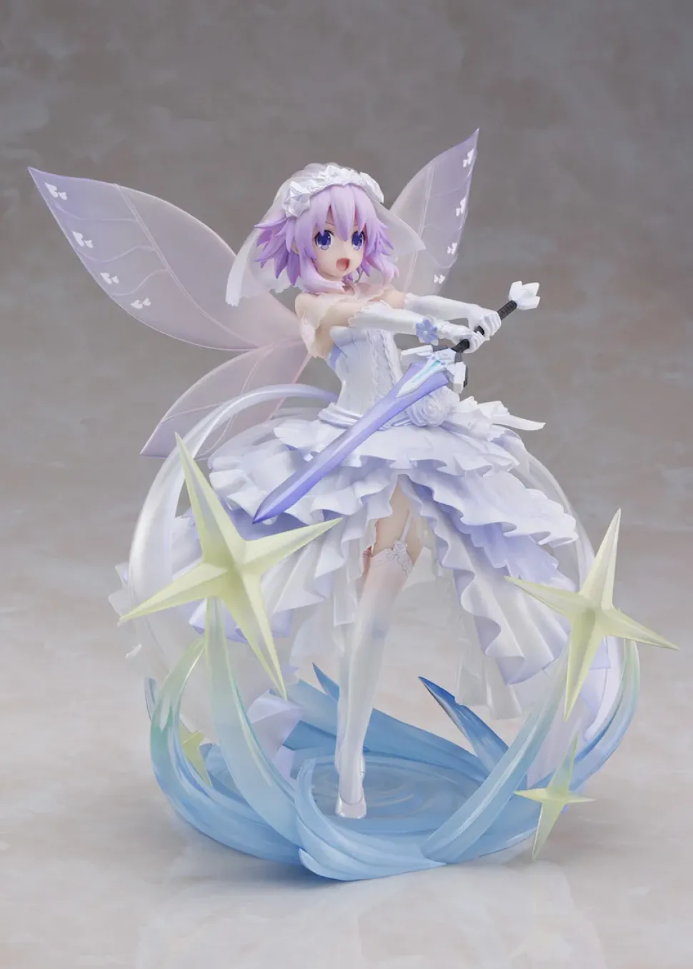 Hyperdimension Neptunia: Hidamari no Little Purple Blu-ray First Limited Edition w/ Neptunia Little Purple Ver. 1/7 Scale Figure
