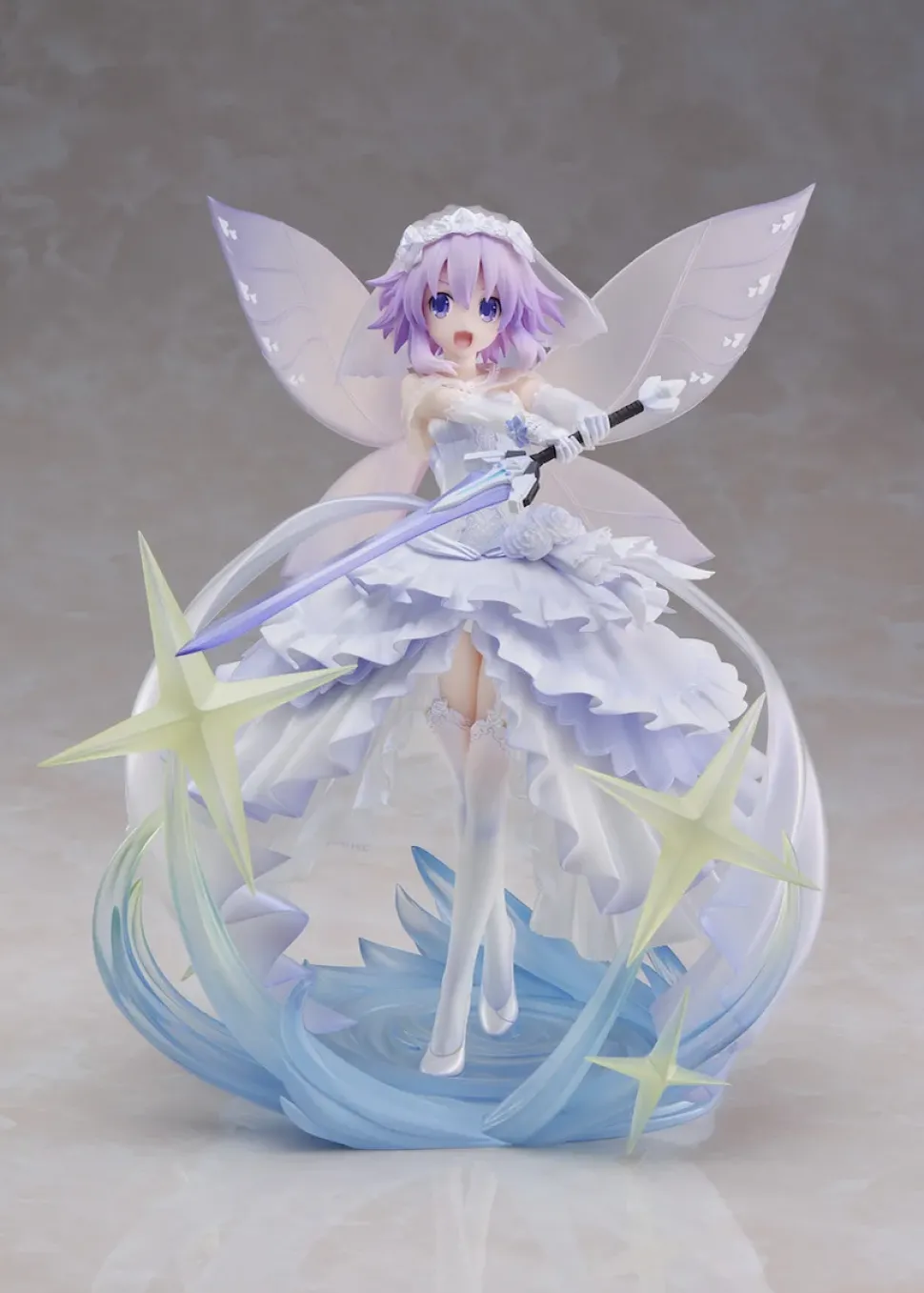 Hyperdimension Neptunia: Hidamari no Little Purple Blu-ray First Limited Edition w/ Neptunia Little Purple Ver. 1/7 Scale Figure