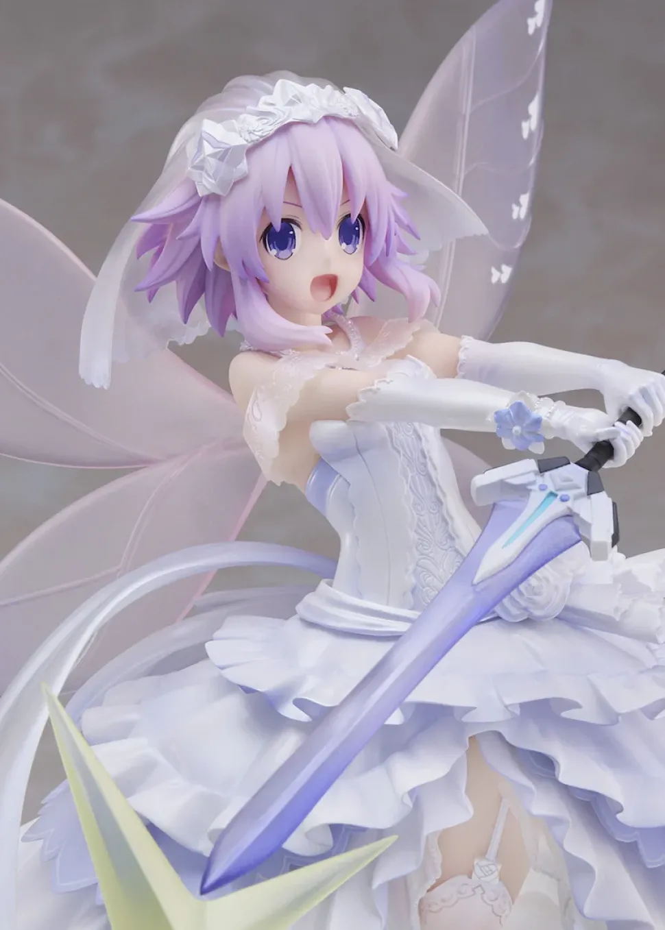 Hyperdimension Neptunia: Hidamari no Little Purple Blu-ray First Limited Edition w/ Neptunia Little Purple Ver. 1/7 Scale Figure