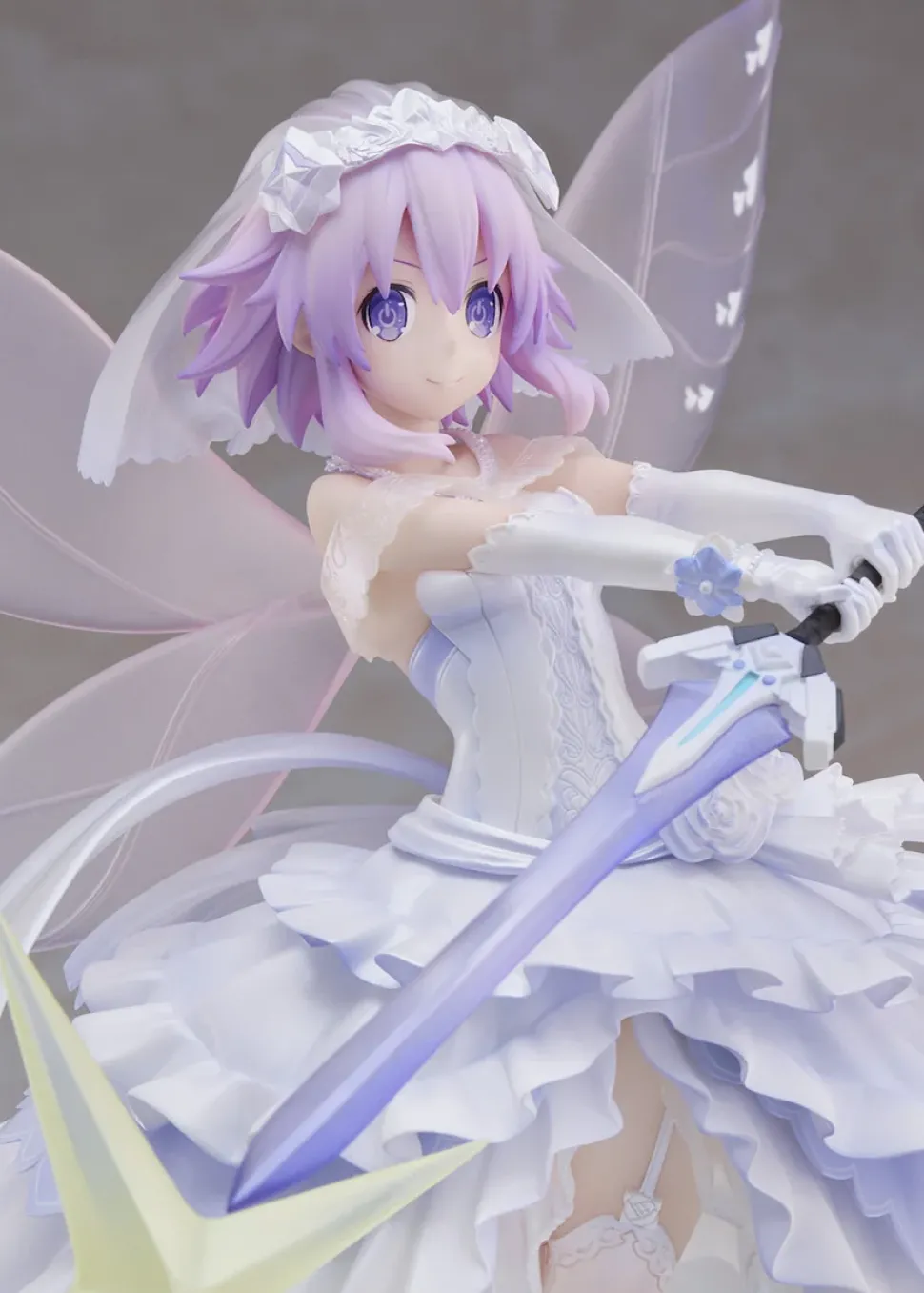 Hyperdimension Neptunia: Hidamari no Little Purple Blu-ray First Limited Edition w/ Neptunia Little Purple Ver. 1/7 Scale Figure
