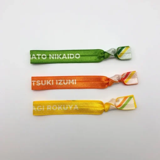 IDOLiSH7 Third BEAT! Episode Linkage Goods Friends Day Yamato & Mitsuki & Nagi Stretching Ribbon Wristband Set