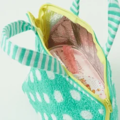 Insulated Dot Pouch Lunch Bag