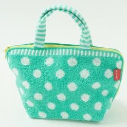 Insulated Dot Pouch Lunch Bag
