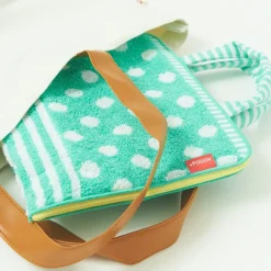 Insulated Dot Pouch Lunch Bag