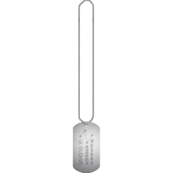 INTERGALACTIA Dog Tag Necklace