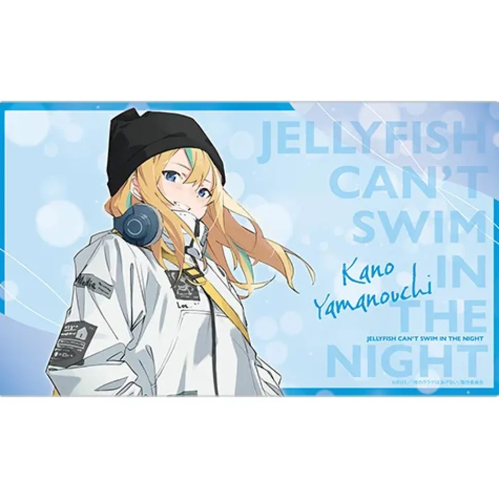 Jellyfish Can't Swim in the Night Rubber Mat Kano Yamanouchi