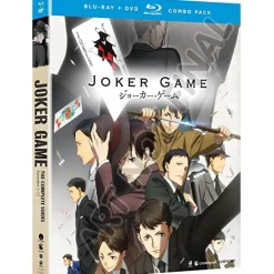 Joker Game: The Complete Series Blu-ray/DVD Combo Pack