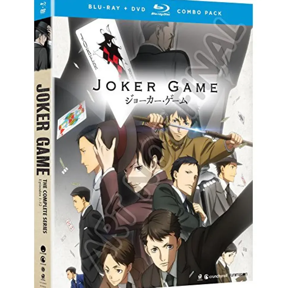 Joker Game: The Complete Series Blu-ray/DVD Combo Pack