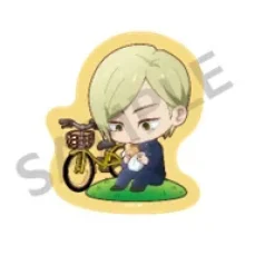 Jujutsu Kaisen Die-cut Stickers Cycling Resting Ver.