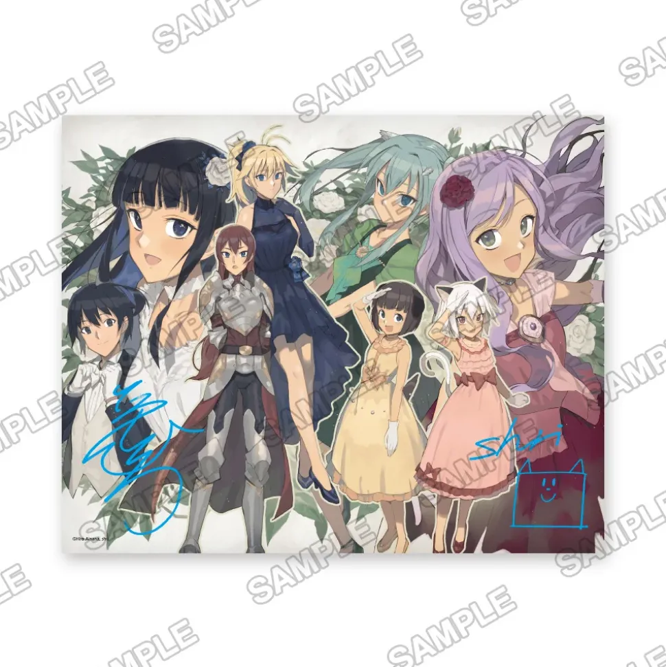 Kadokawa Books Death March to the Parallel World Rhapsody F3-Size Canvas Art