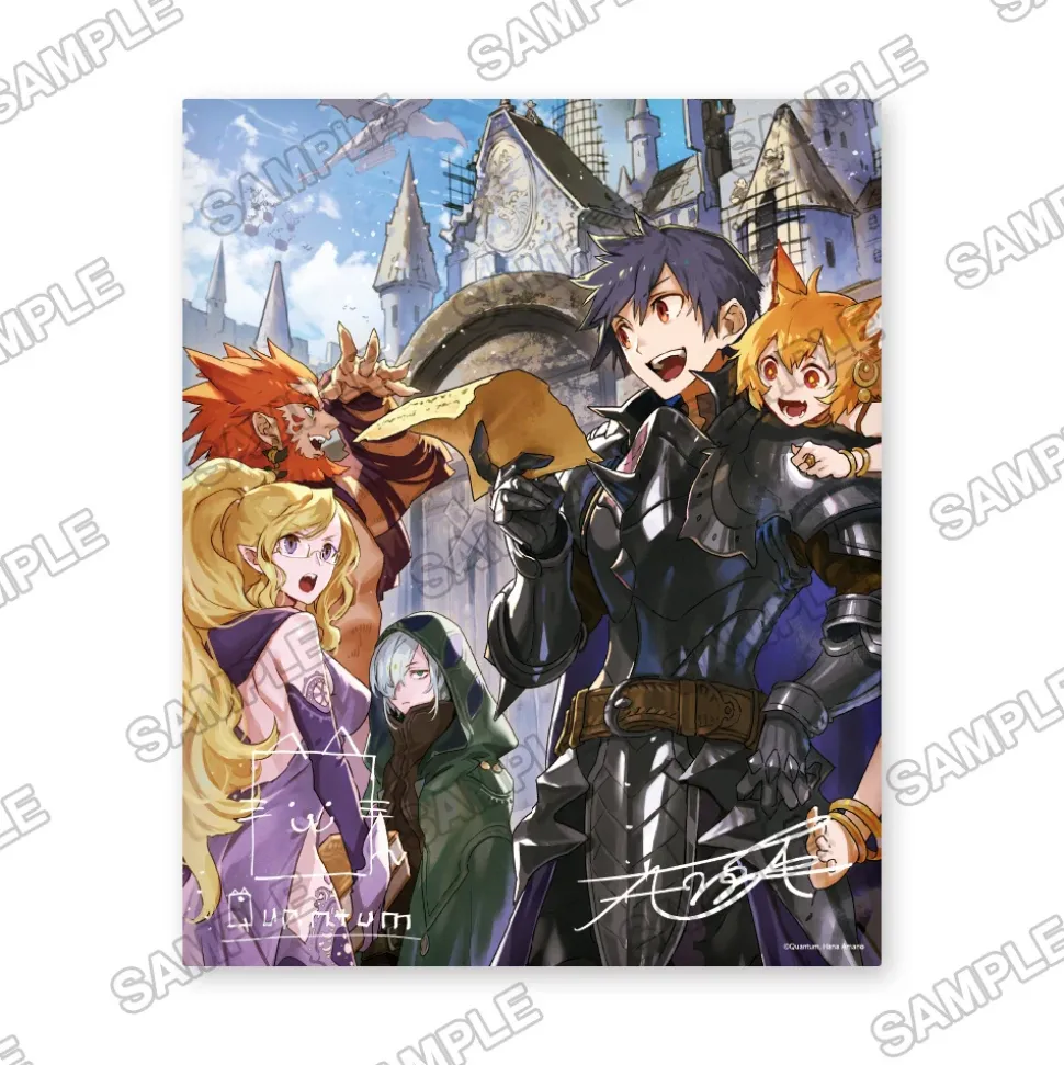 Kadokawa Books I'm Quitting Heroing: Next Gig is at the Demon Queen's Castle F3-Size Canvas Art