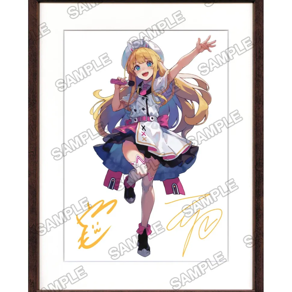 Kadokawa Sneaker Bunko 35th Anniversary Replica Autographed Mistgraph