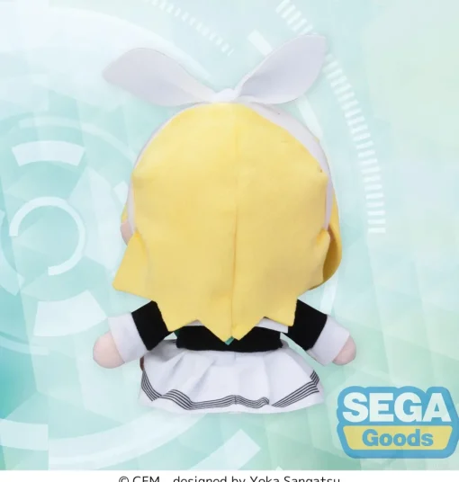 Kagamine Rin: Uniform Ver. Fuwapuchi Mini Plushie EX