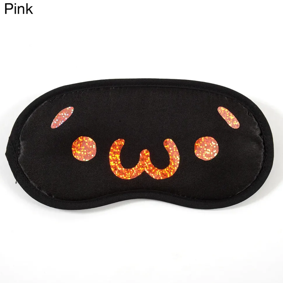 Kaomoji Color Eye Masks - Shobon