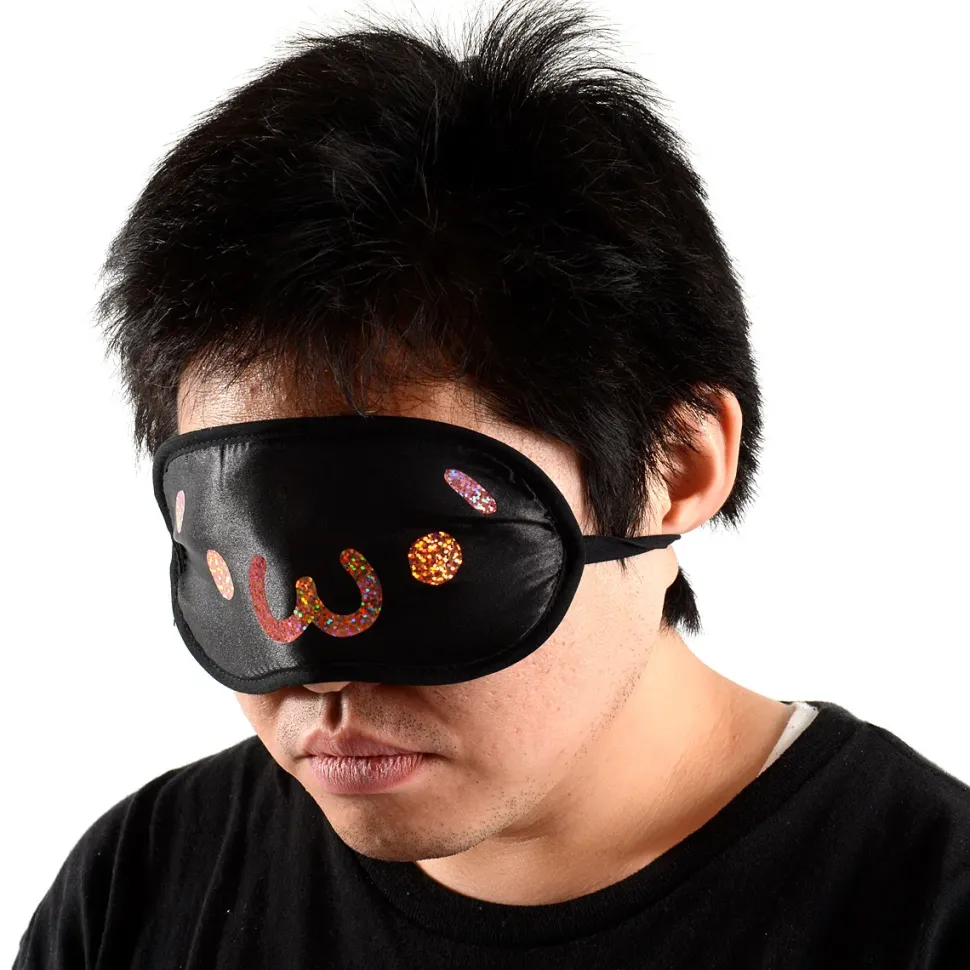 Kaomoji Color Eye Masks - Shobon