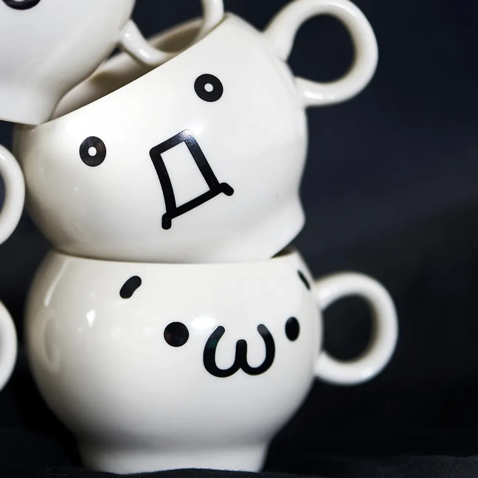 Kaomoji-kun Mugs