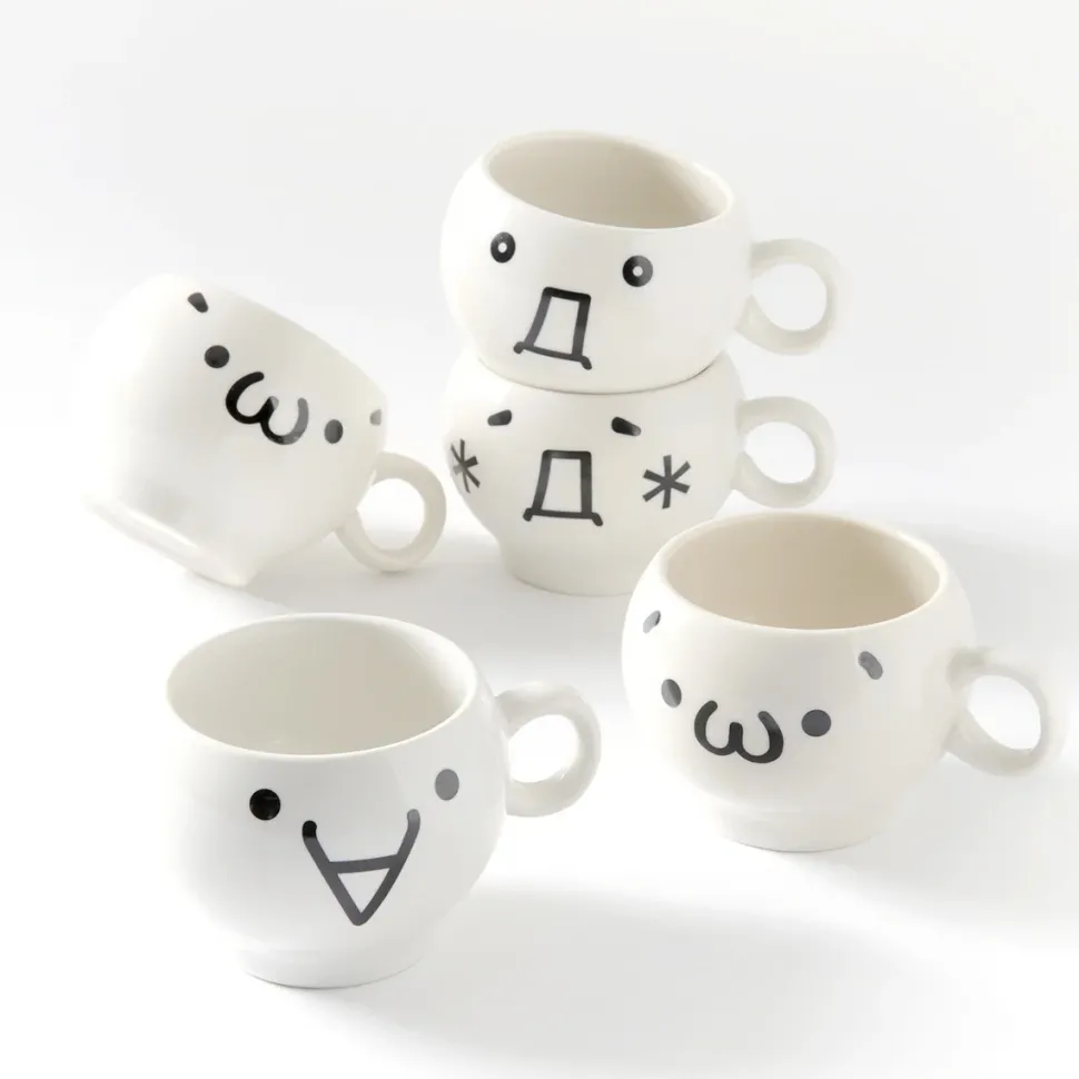 Kaomoji-kun Mugs
