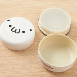 Kaomoji-kun Two-Tier Bento Boxes