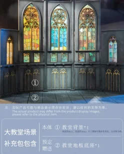 Kawa Design Simao Illustration Angel Sister Holy Wing 1/6 Scale Figure Option Part (Background Board)